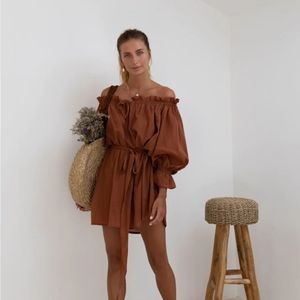 Hazel and Folk Emmaline Tunic (cinnamon)